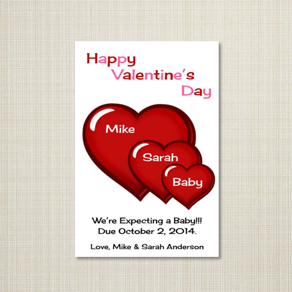 Valentine's Day Pregnancy Announcement