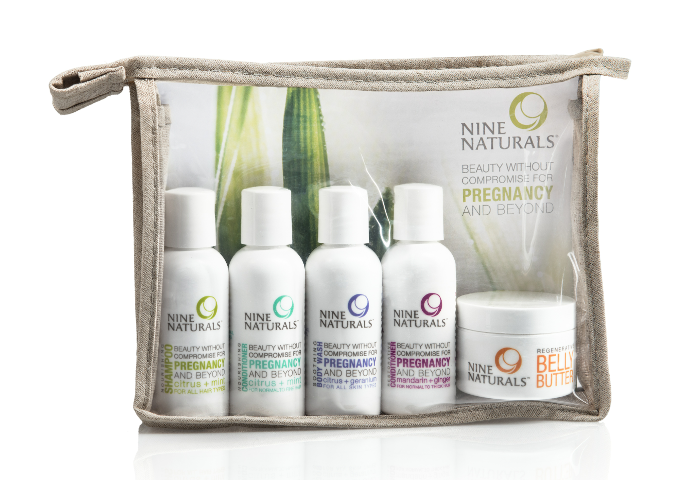 Nine Naturals Pregnancy Travel Gift Set
