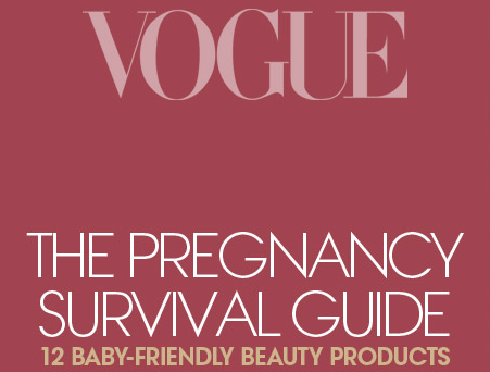 Vogue Pregnancy Beauty Guide