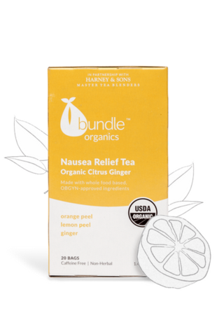 Bundle Organics Organic Citrus Ginger Nausea Relief Tea