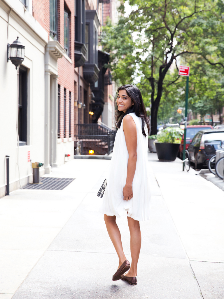 Mitera white dress